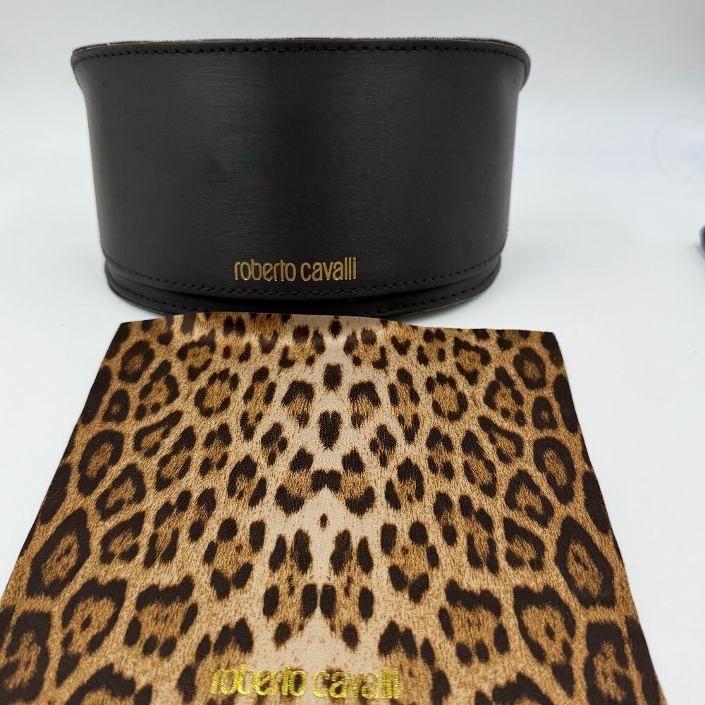 Roberto Cavalli Sunglasses Case Extra Large and Cloth